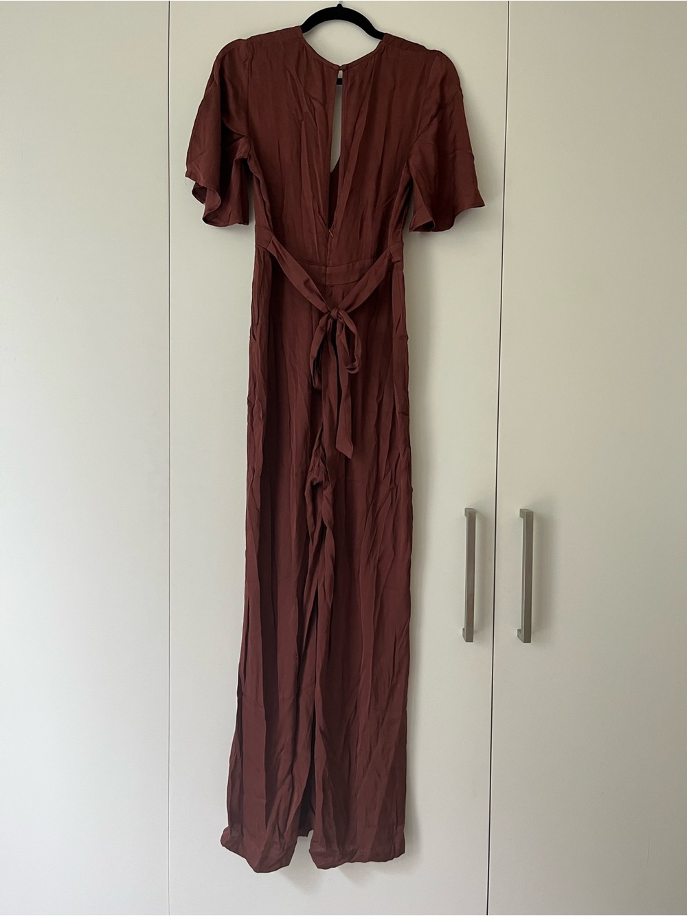 BHLDN mauve jumpsuit size 8